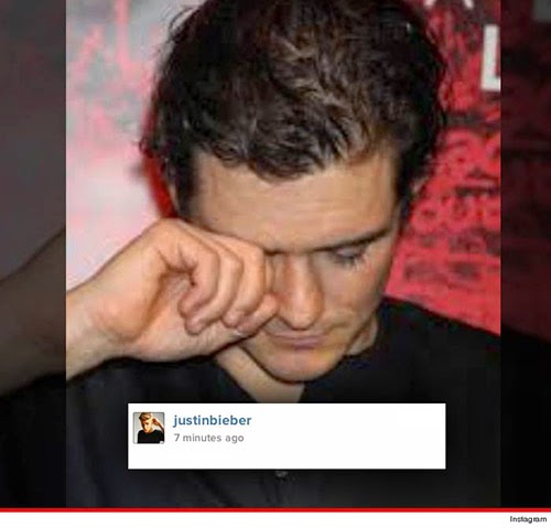 Orlando Bloom Vídeo del puñetazo que Orlando Bloom le dio Justin Bieber