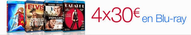 Compra 4 películas en Blu-ray por 30 euros