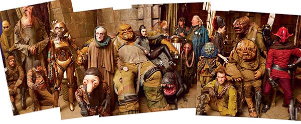 Criaturas de Star Wars: El despertar de la Fuerza Imágenes de Vanity Fair de "Star Wars: El despertar de la Fuerza"