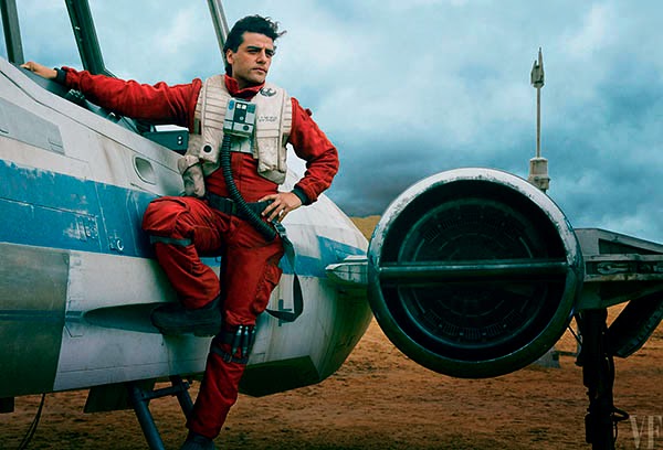 Oscar Isaac Imágenes de Vanity Fair de "Star Wars: El despertar de la Fuerza"