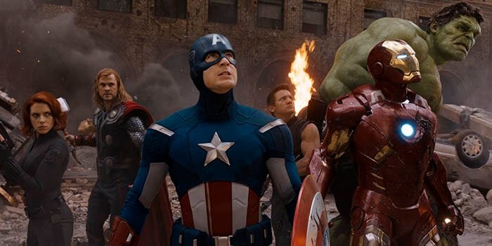 Las películas de superhéroes Marvel más taquilleras