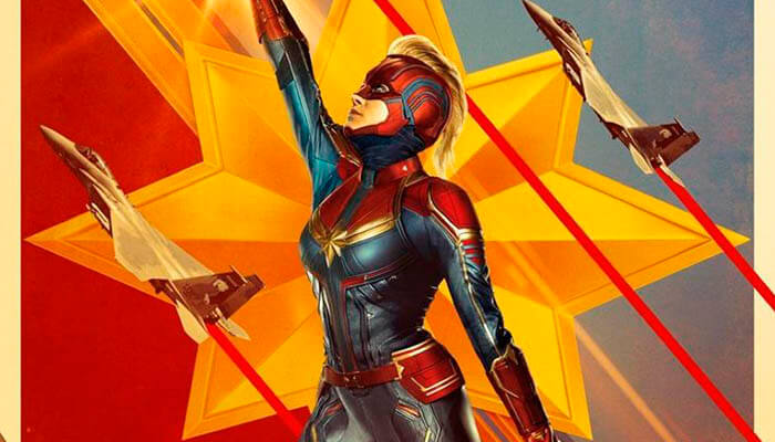 "Capitana Marvel", mejor estreno de 2019 en la taquilla española