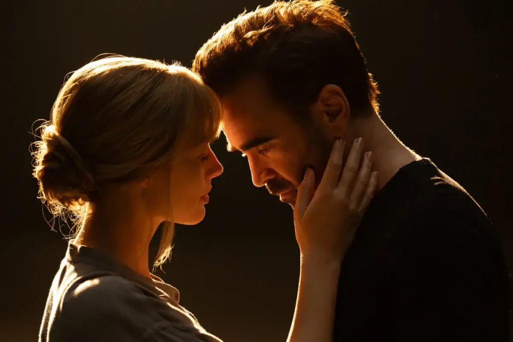 Margot Robbie y Colin Farrell en 'Un gran viaje atrevido y maravilloso'