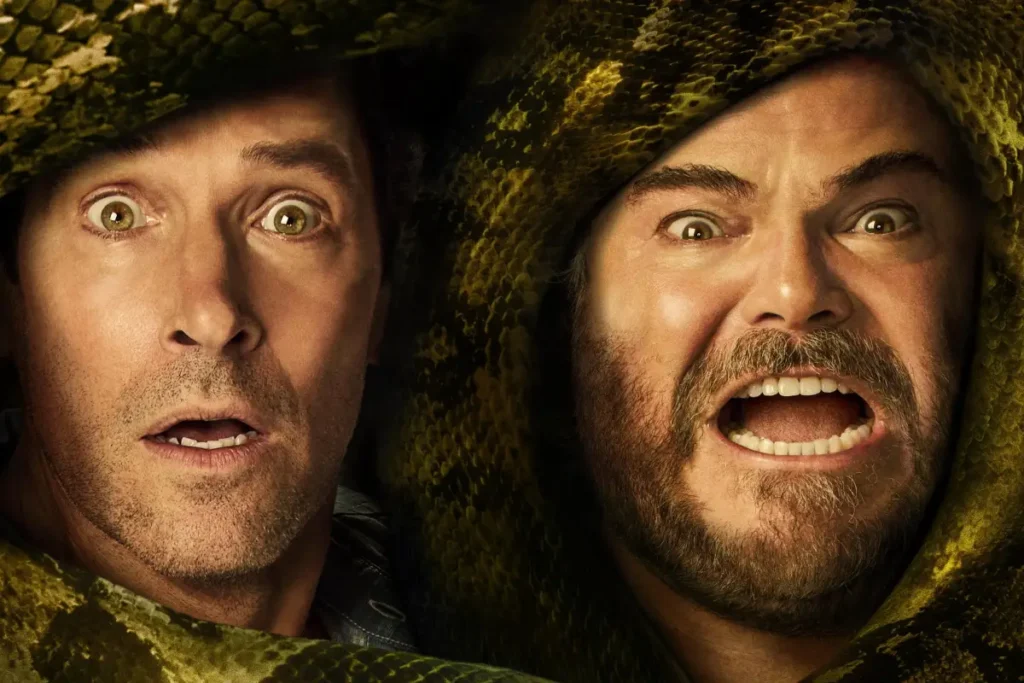 Paul Rudd y Jack Black en 'Anaconda'